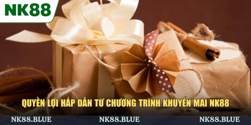 Quyền lợi hấp dẫn từ chương trình khuyến mãi NK88 cho thành viên